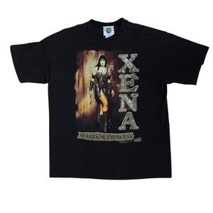 Xena Warrior Princess Vintage 90s XL Shirt 1997 Universal Studios Official TV